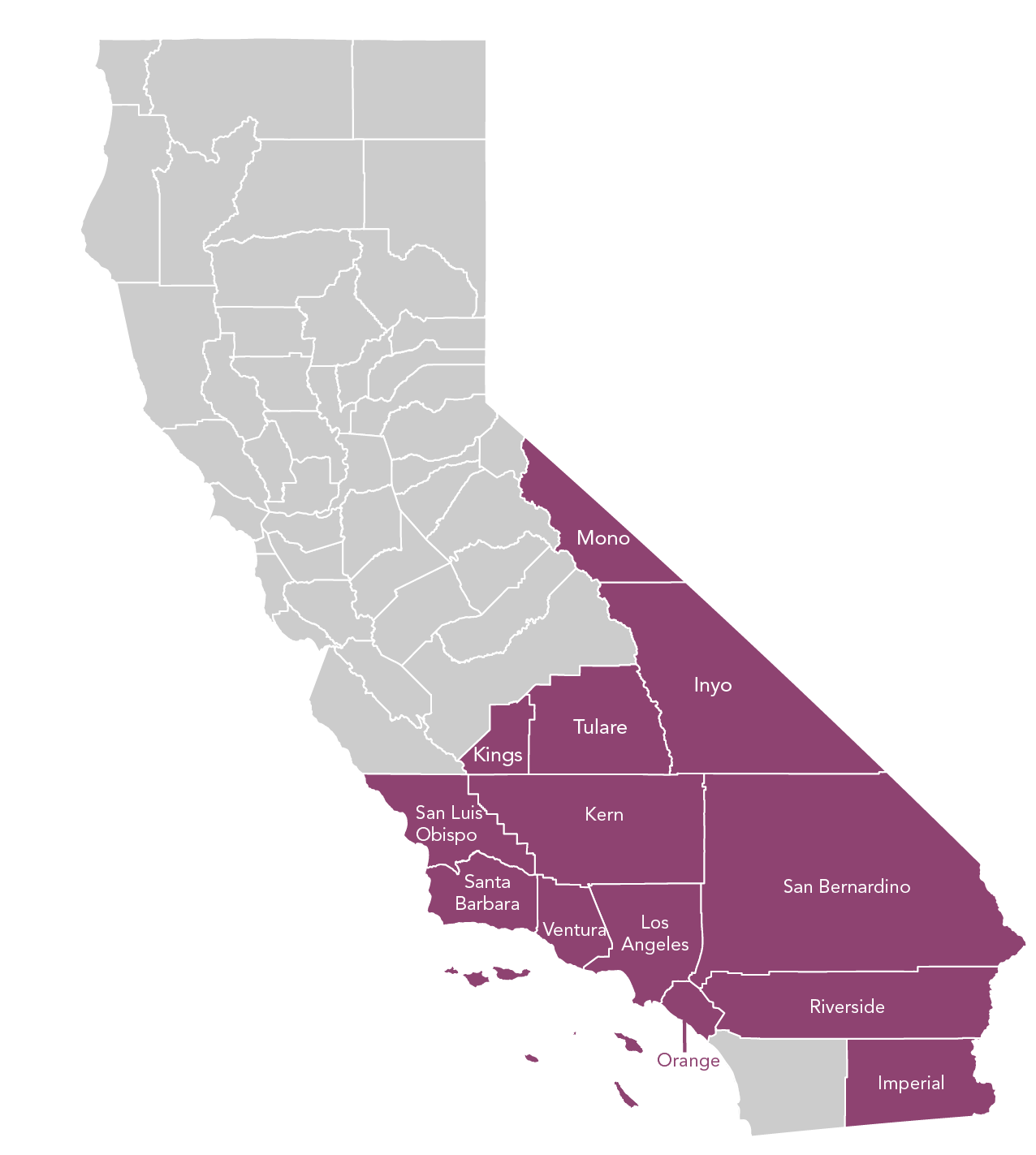 CA Territory Map